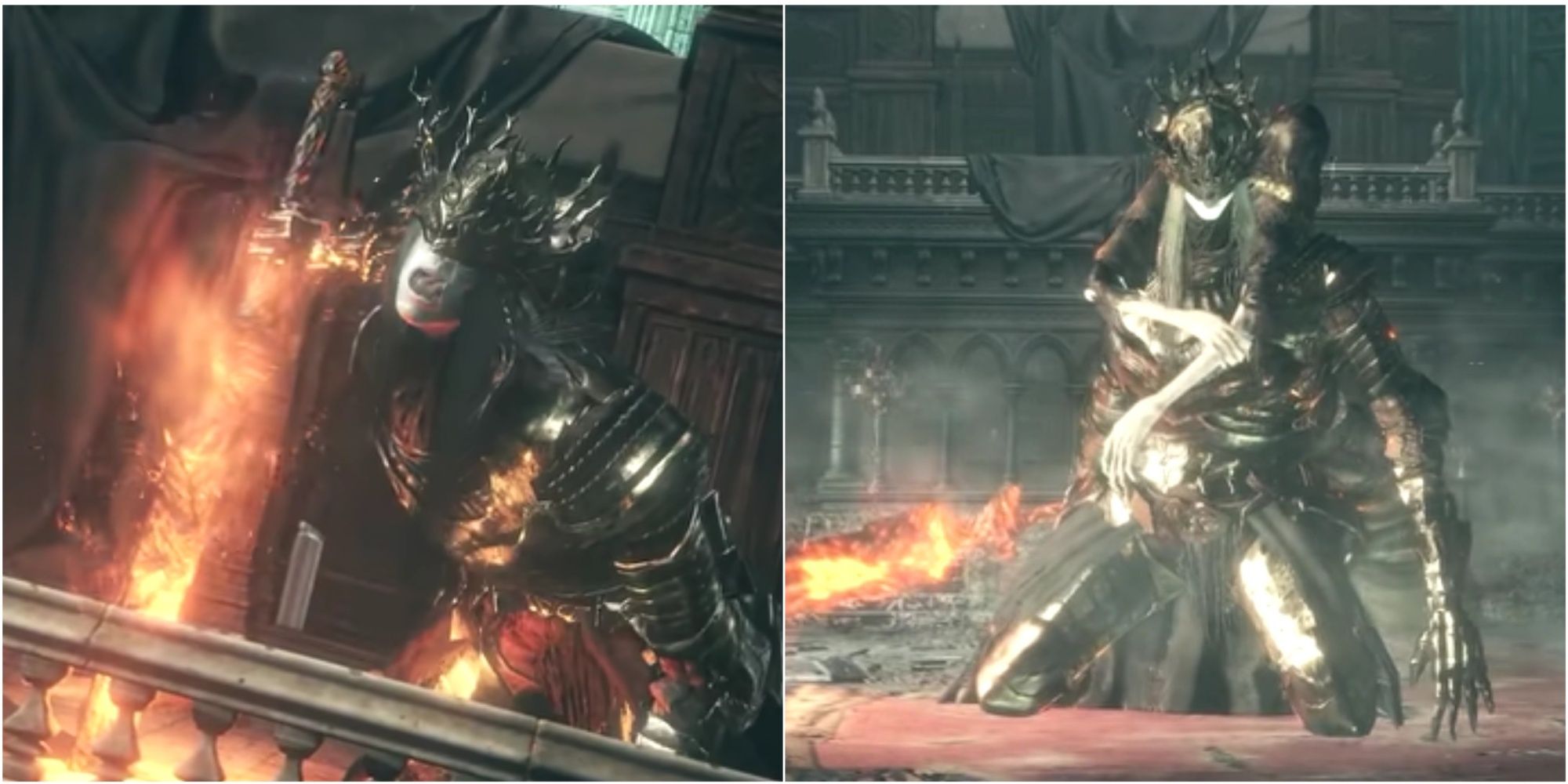 Lothric and Lorian in Dark Souls iii