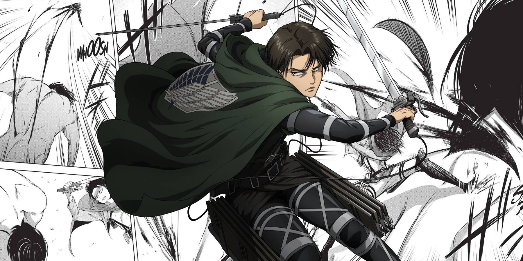 Attack on Titan Levi Ackerman Survey Corps