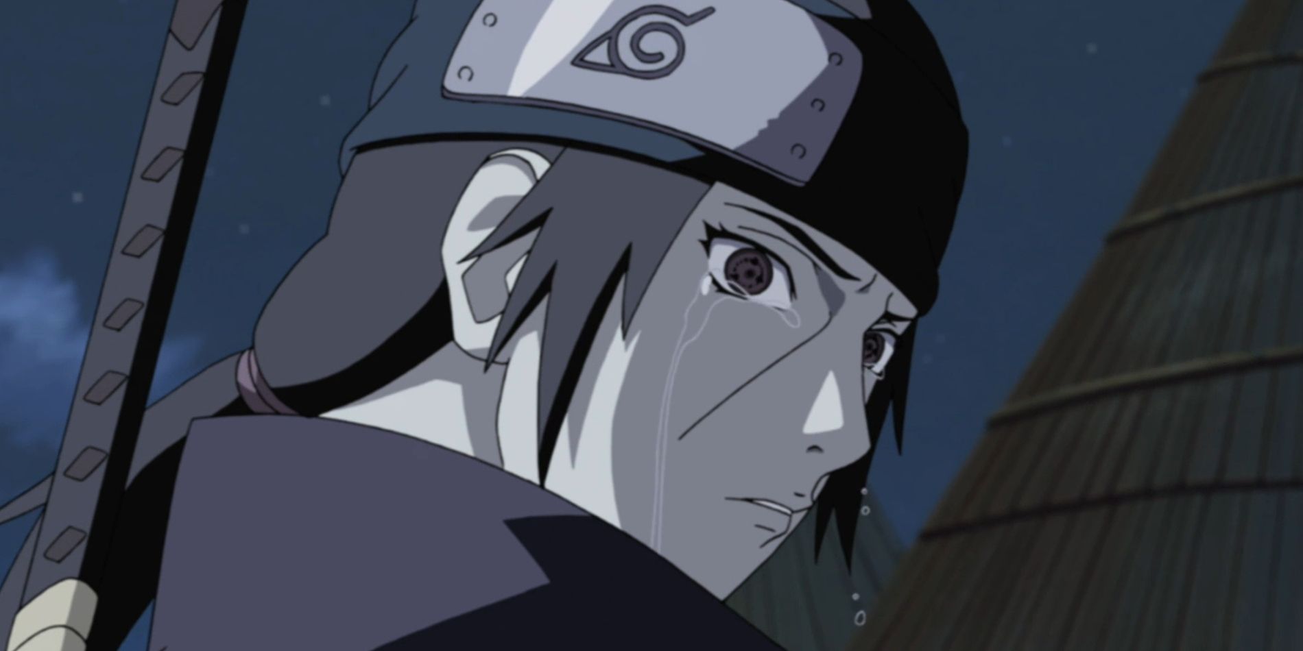 Itachi crying