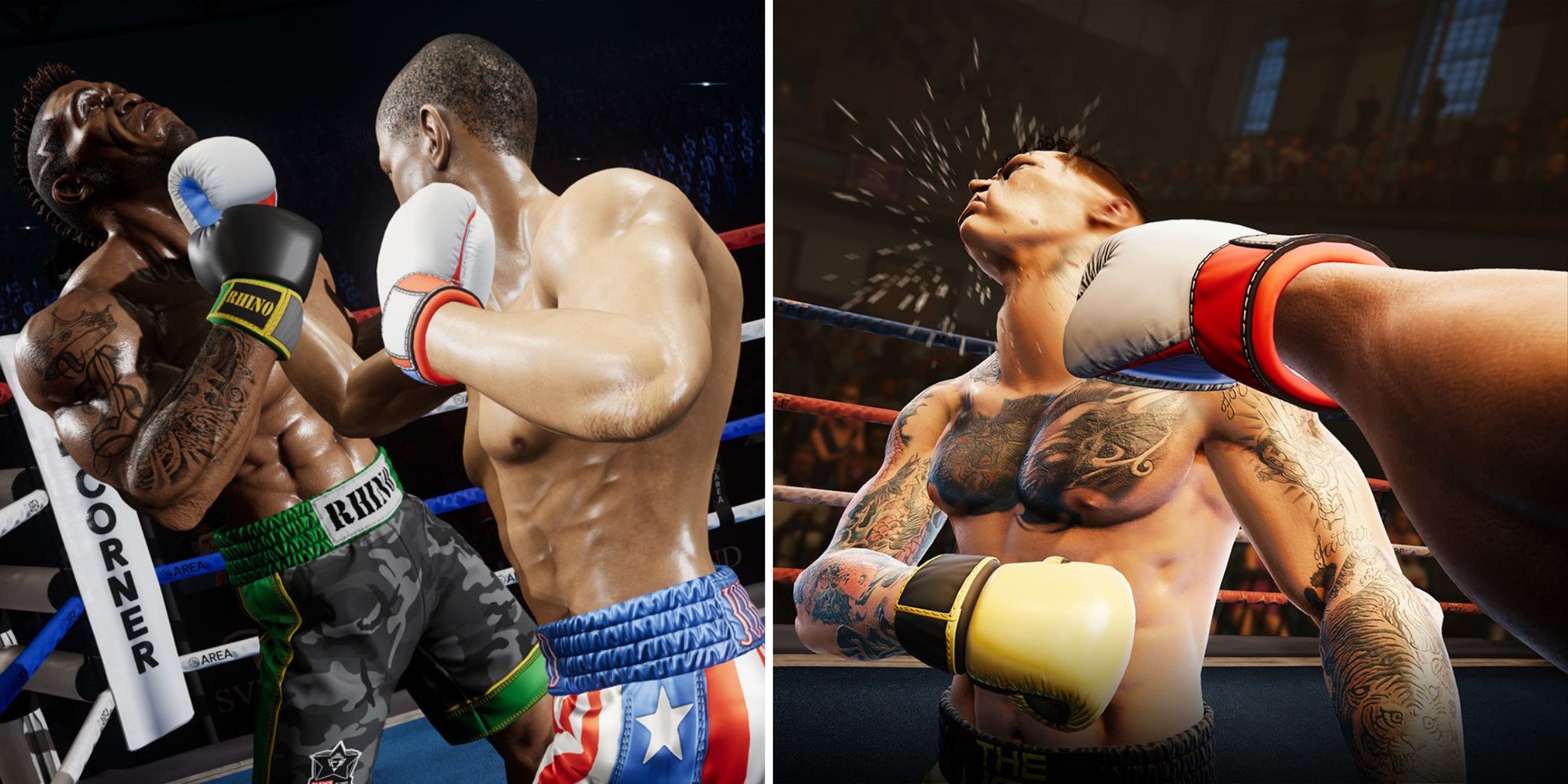 boxing match in creed rise to glory vr