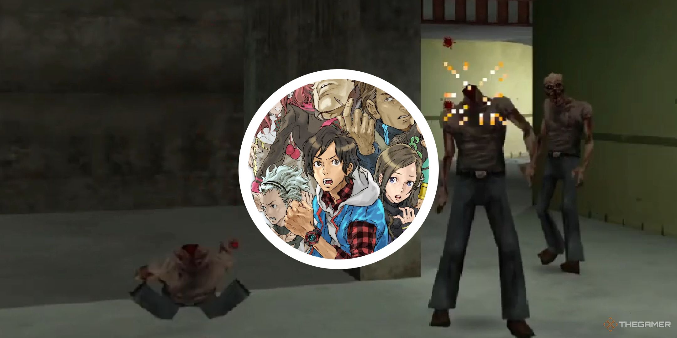 background image of touch the dead with circle png showing cast of 999