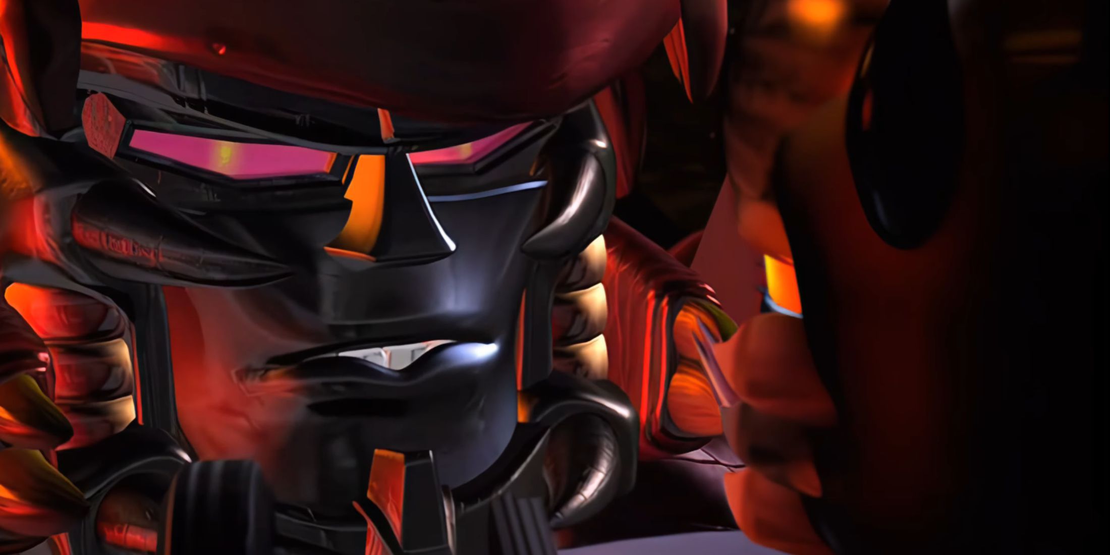 Megatron puts his treacherous lieutenant Tarantulus in his place in Transformers Prime: Beast Wars