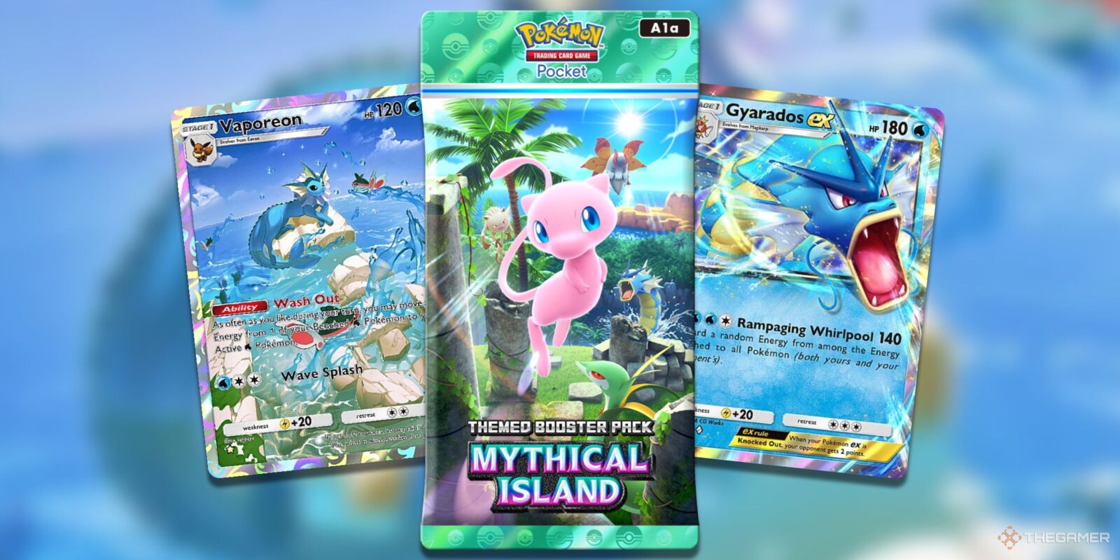 The Best Water Pokemon In Mythical Island Pokemon TCG Pocket, Ranked