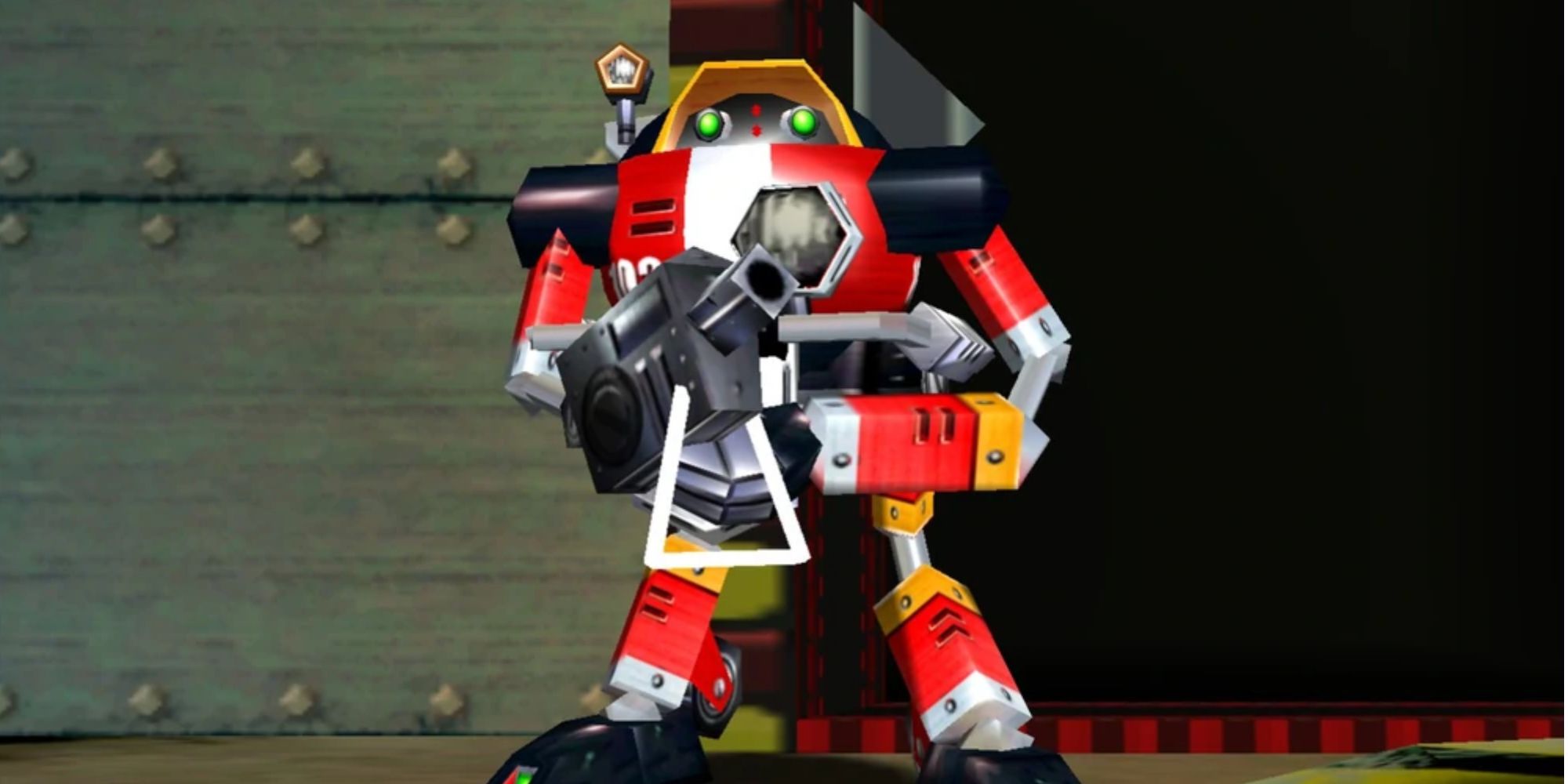 E-102 Gamma Robot in Sonic Adventure.