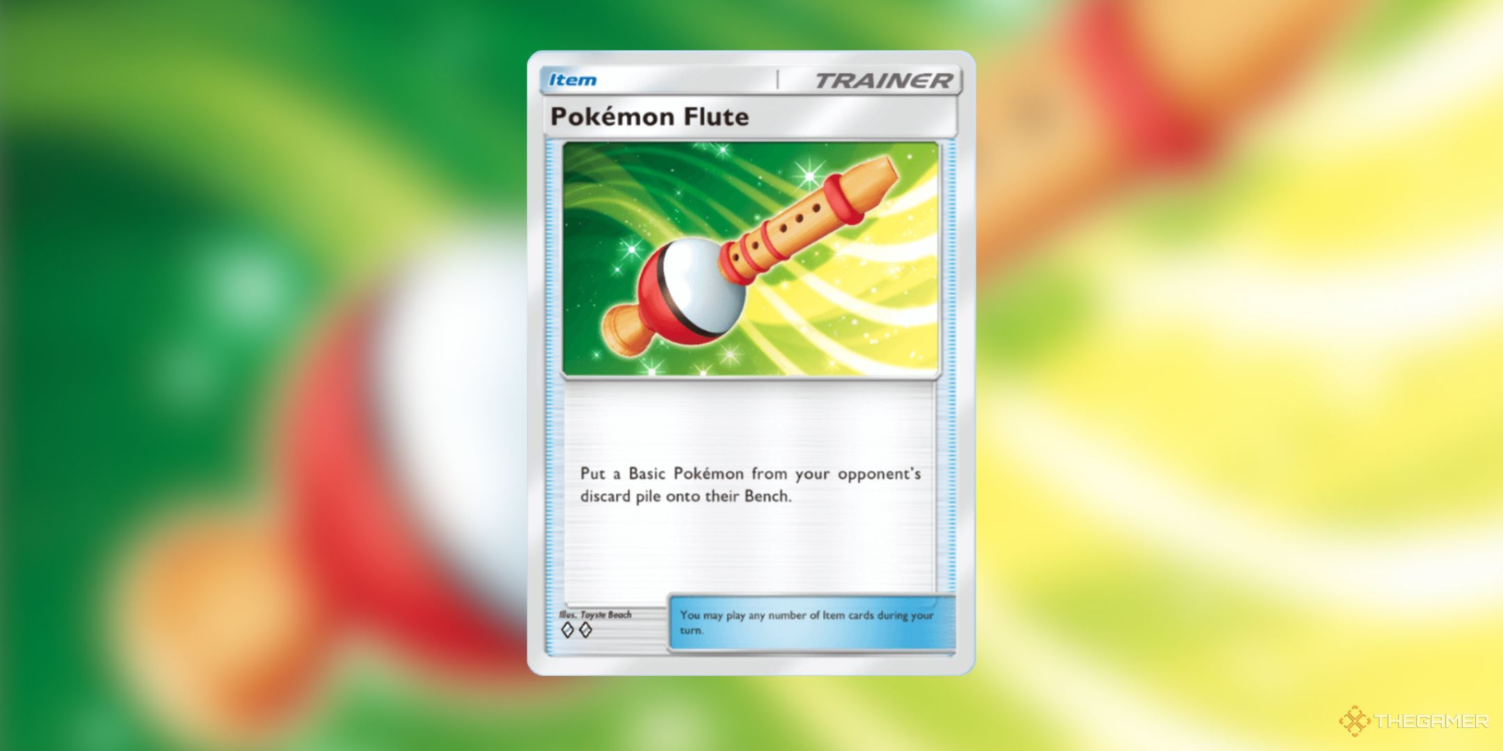 Pokemon Flute in Pokemon TCG Pocket.