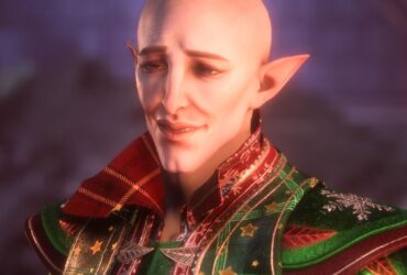 The Veilguard Fans Give Solas A Christmas Makeover