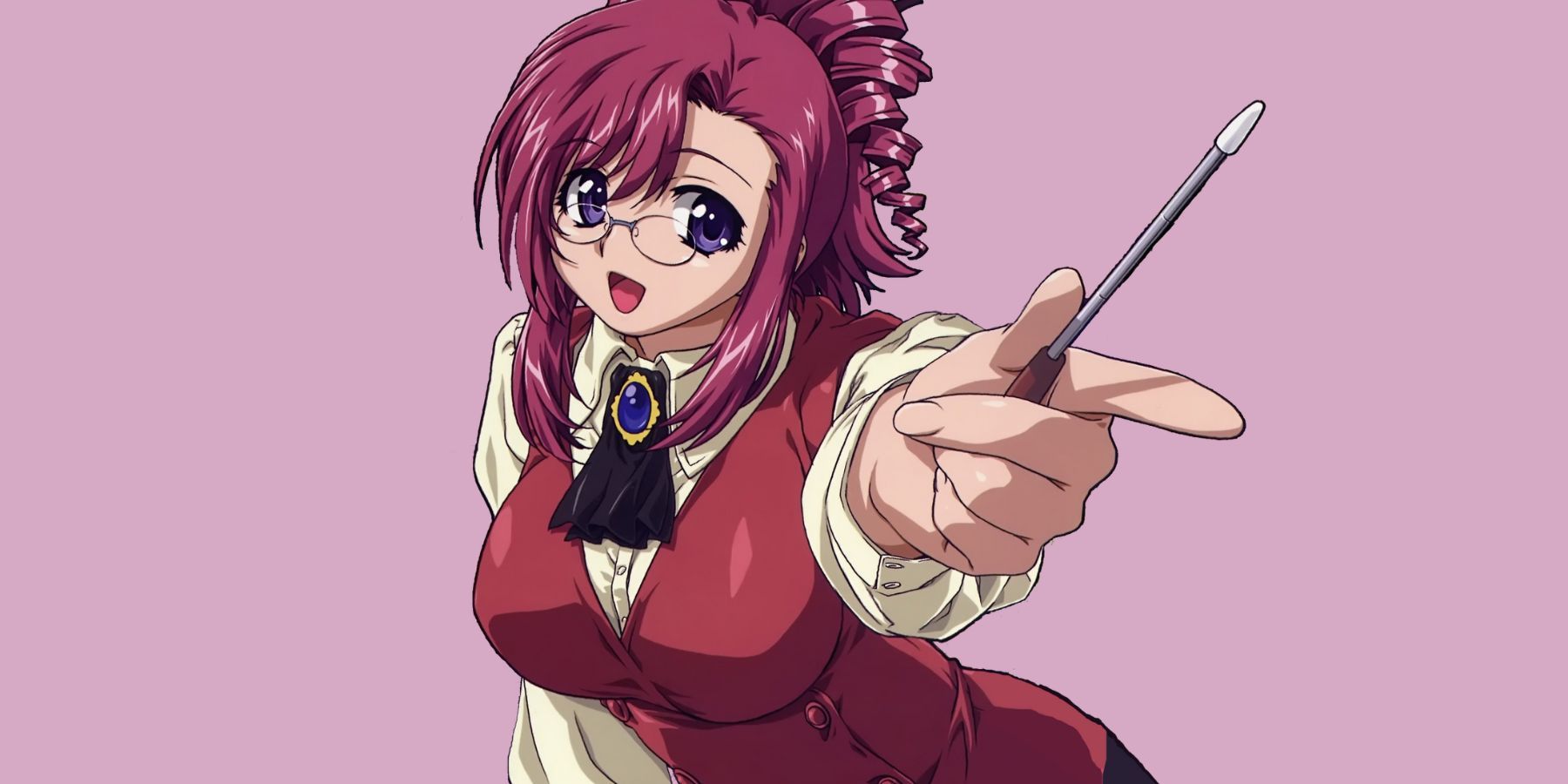 anime teacher Mizuho Kazami (Please Teacher)