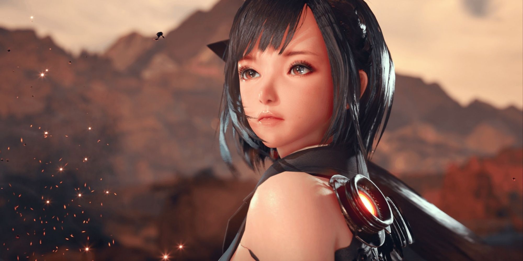 Stellar Blade: Eve With A Haircut In Close Profile