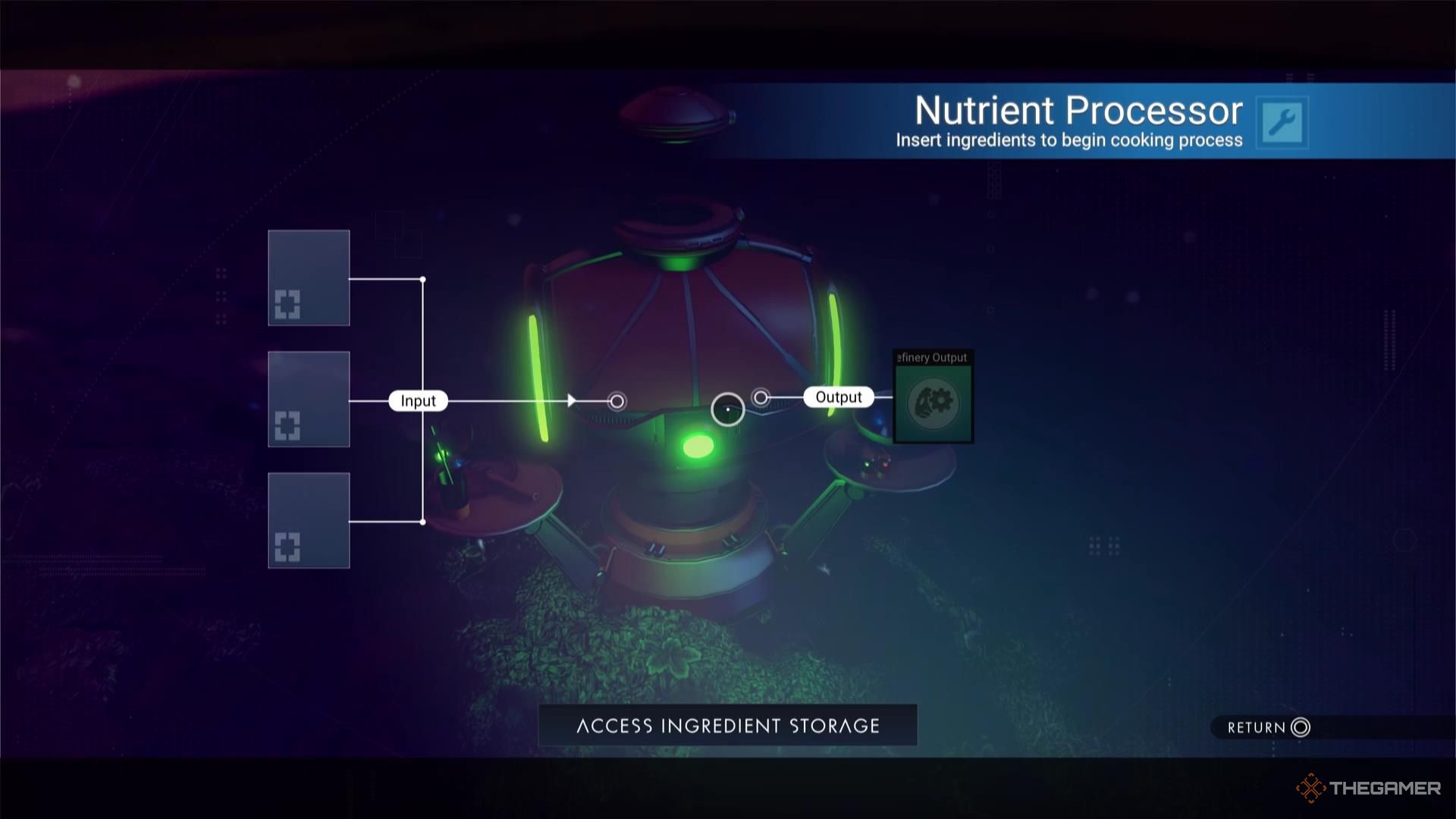 A Nutrient Processor in No Man's Sky.