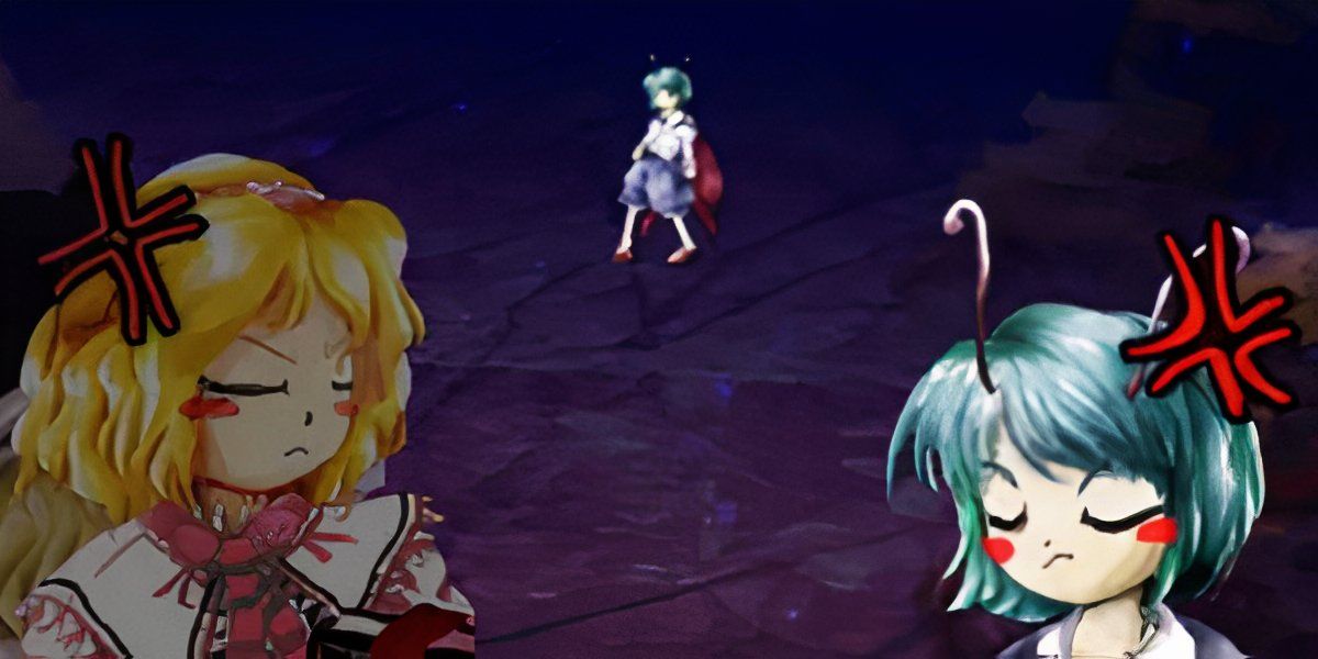 Cutscene from Touhou 8.