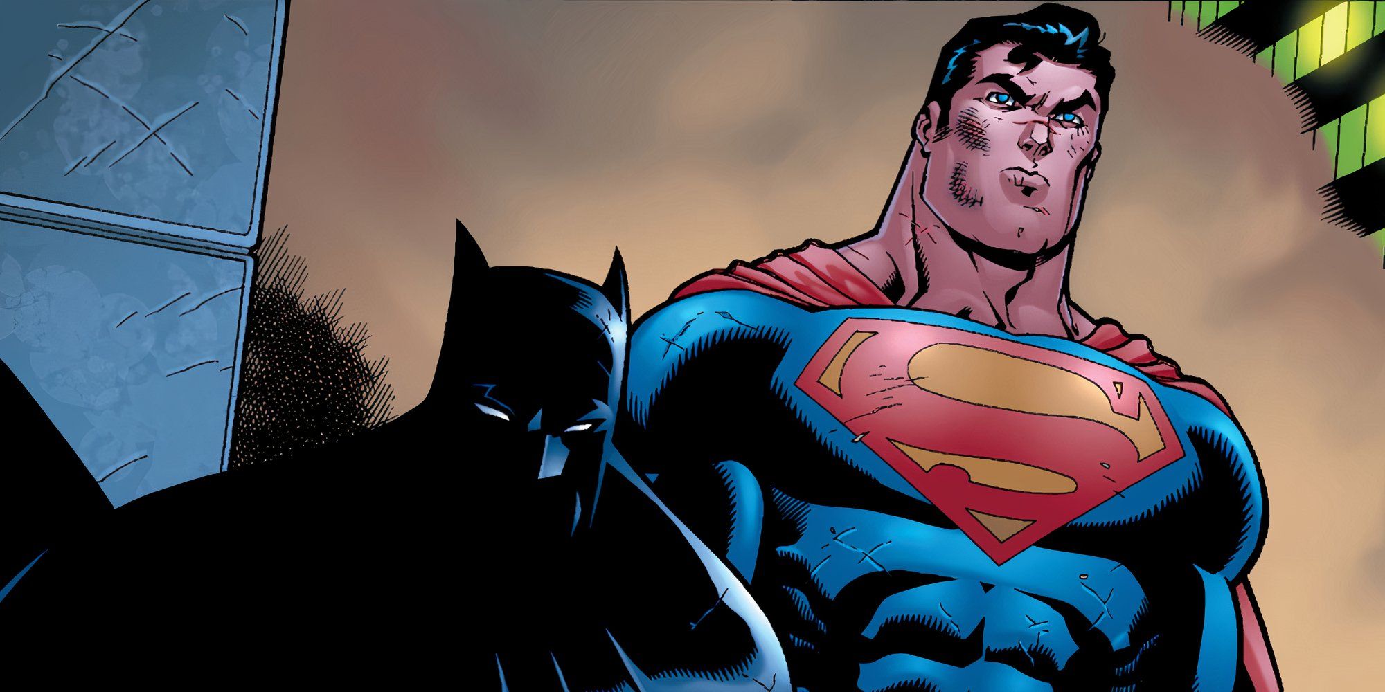 Superman and Batman in the Superman/Batman: Public Enemies storyline