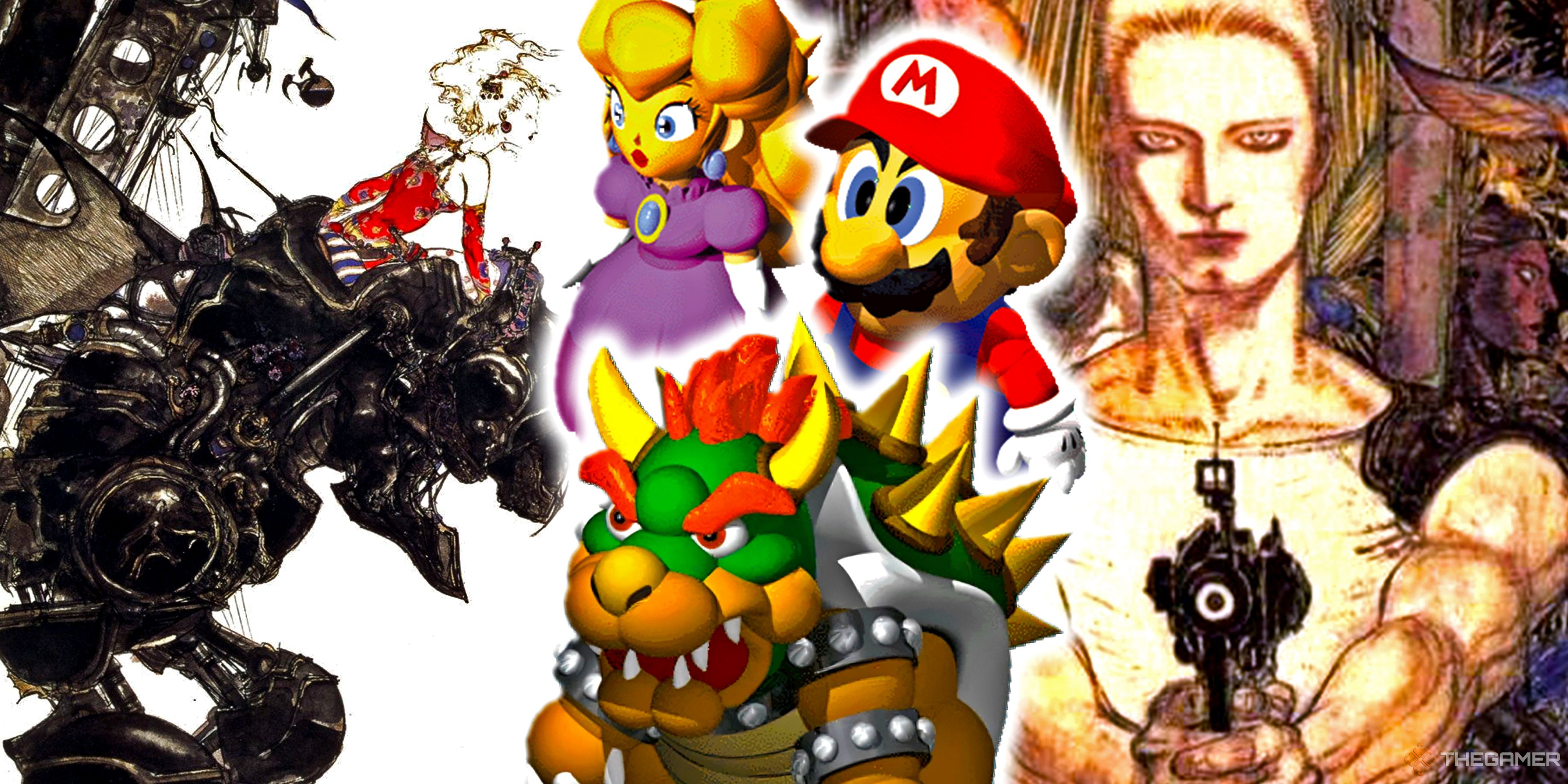 Front Mission (1995) Super Mario RPG and Final Fantasy 6.