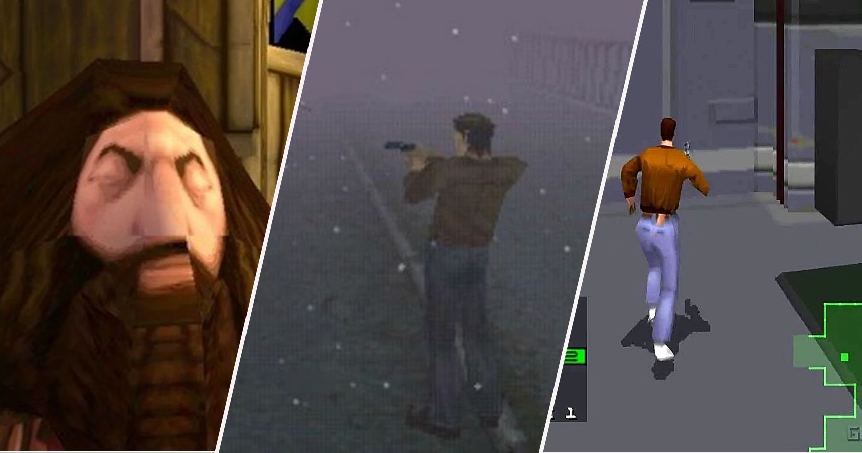 PS1 games, Harry Potter, silent hill