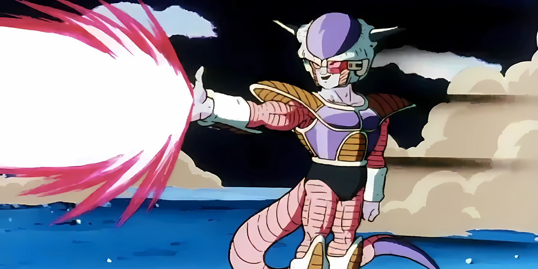 Frieza Blasting in Dragon Ball Z