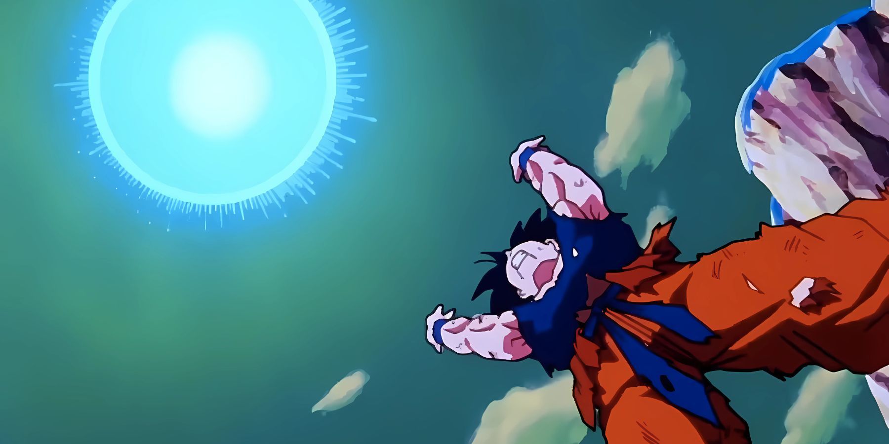 Goku Charging Spirit Bomb