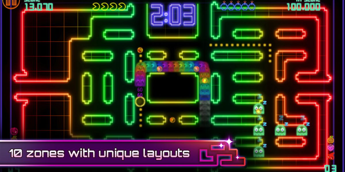 Pac-Man Championship Edition DX zone