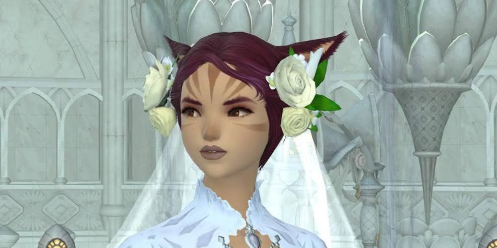 Bride mi'qote at Eternal Bonding ceremony.