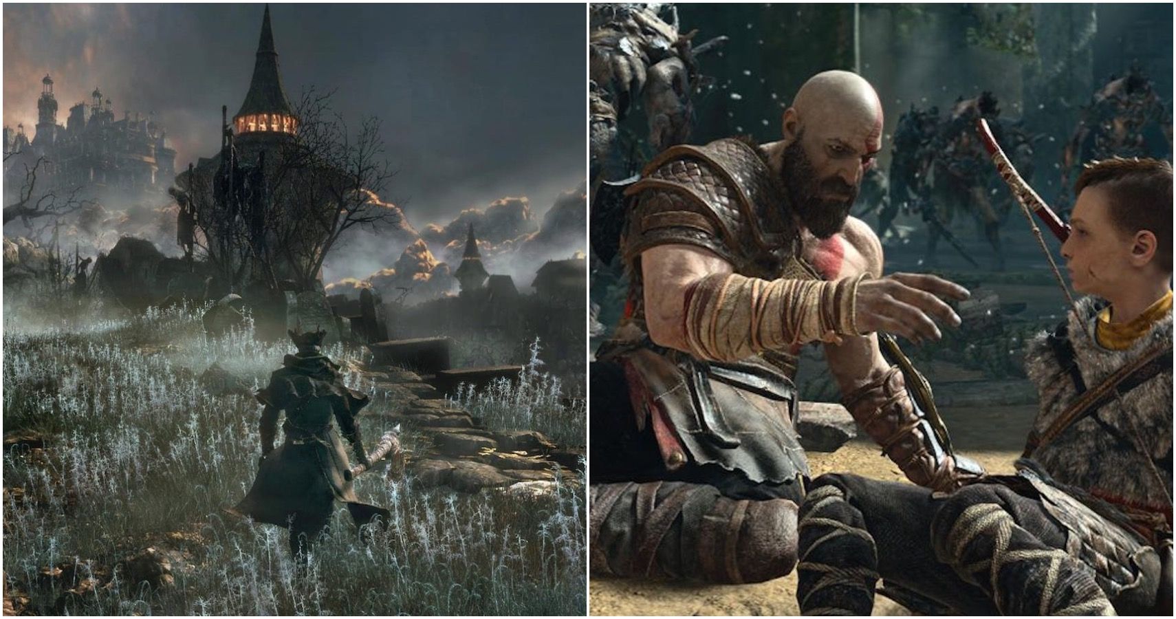 bloodborne and god of war