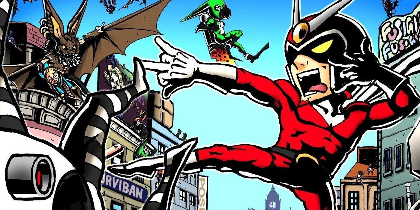 Viewtiful Joe official art