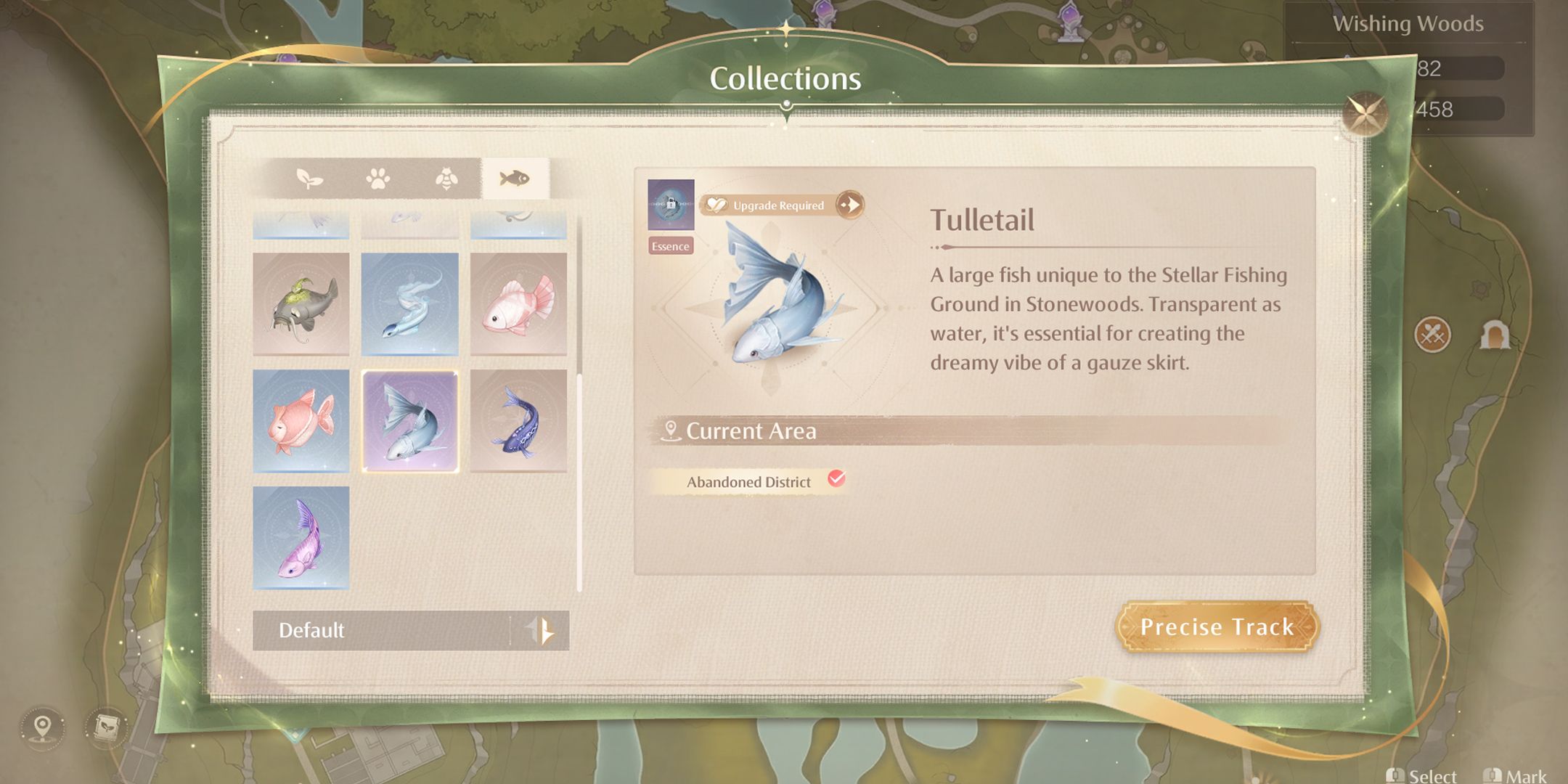 tulletail - hardest material to get in infinity nikki rarest items