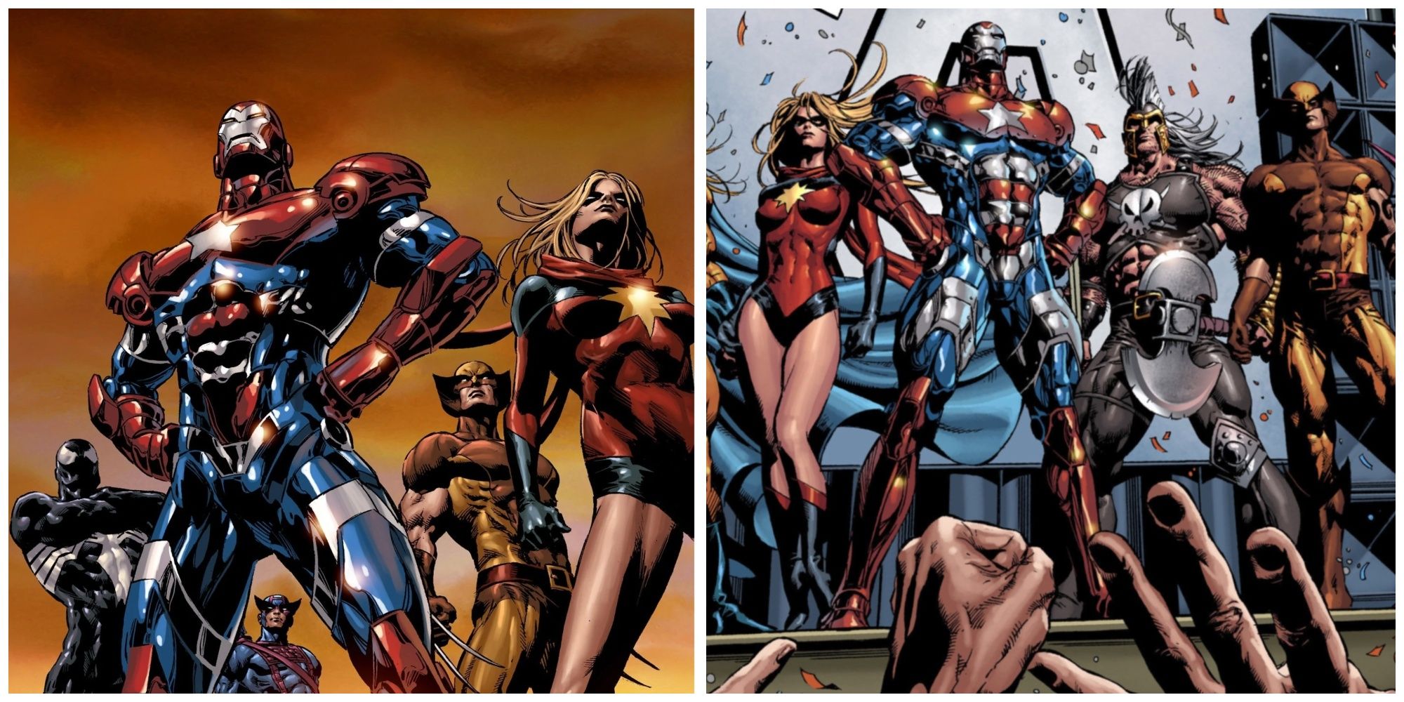 Iron Patriot. Moonstone. Daken. Venome. Skaar.