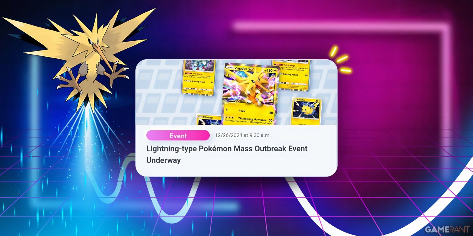 Lightning-Type Outbreak Event Guide for Pokemon Pocket