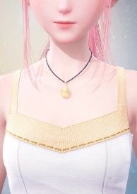 Nikki wearing Wish Bottle Necklace in Infinity Nikki