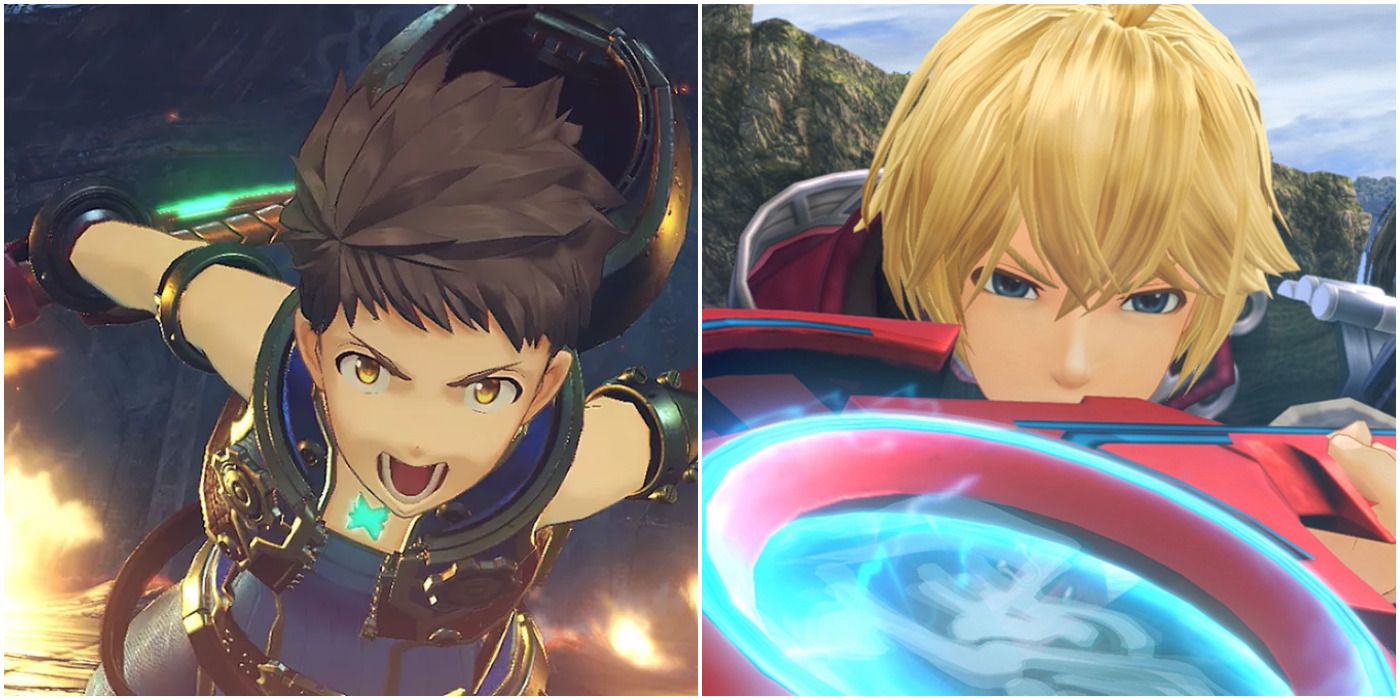 Xenoblade Chronicles Rex and Shulk