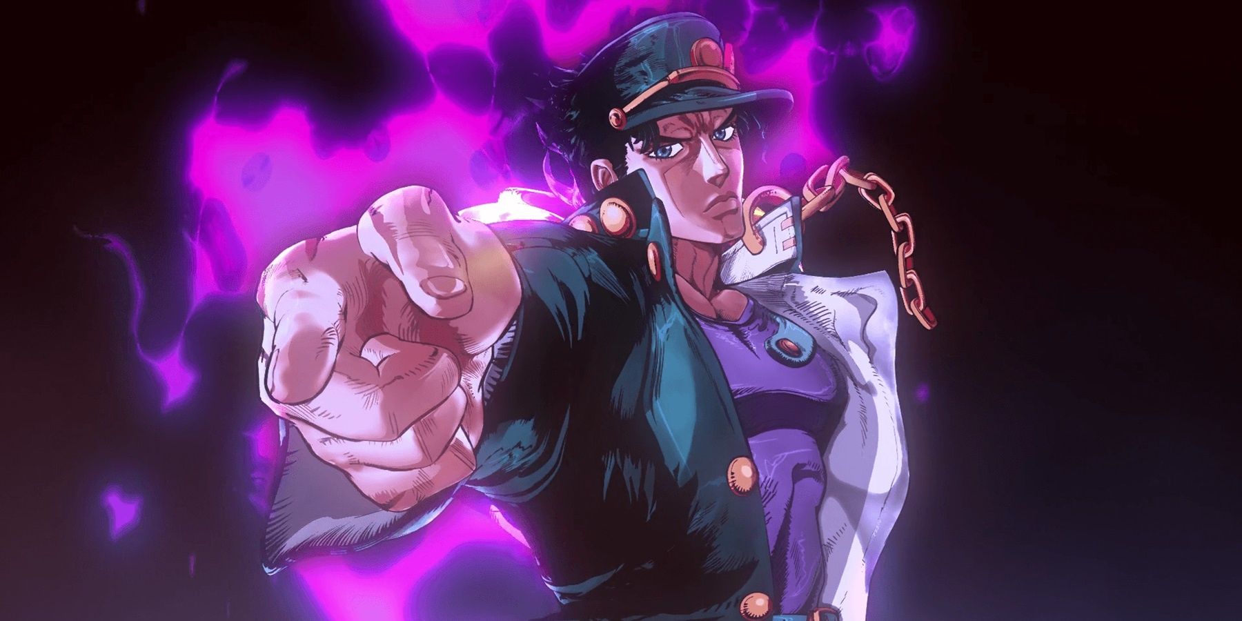 Iconic Anime Poses- Jotaro Pointing