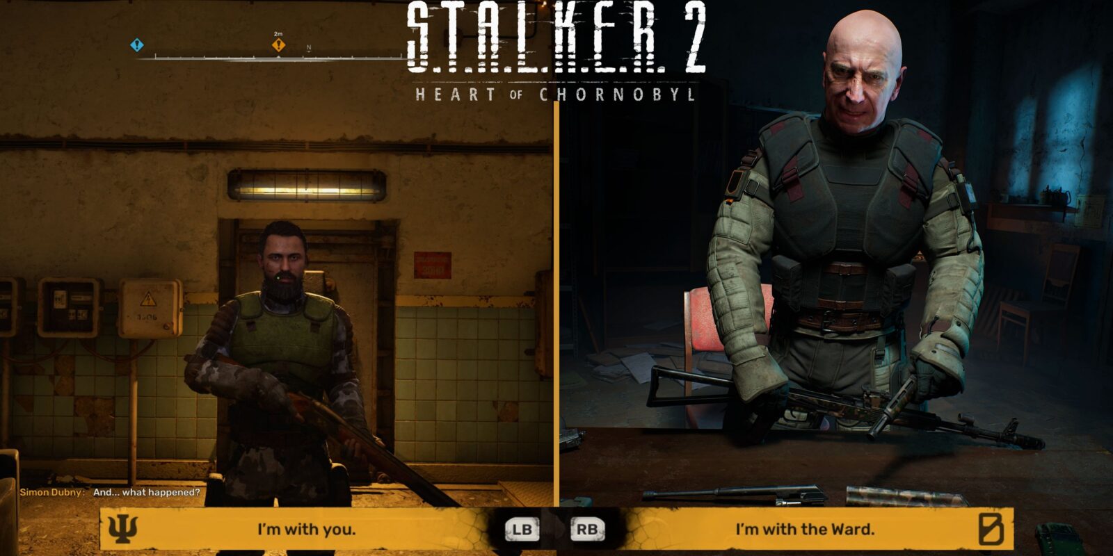 Should You Side With The Ward Or Dubny In Stalker 2?