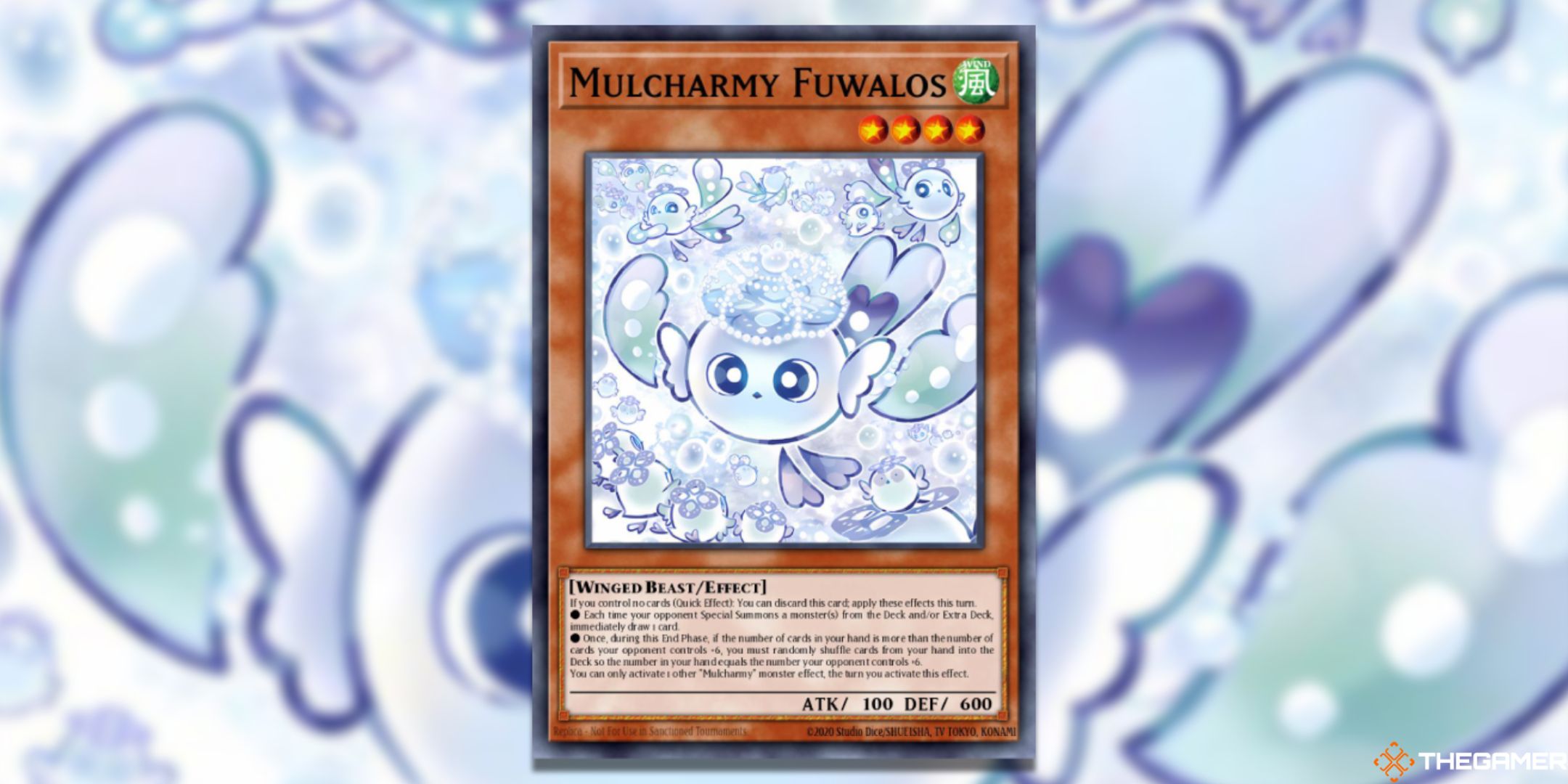 Mulcharmy Fuwalos Yu-Gi-Oh! TCG Card Art.