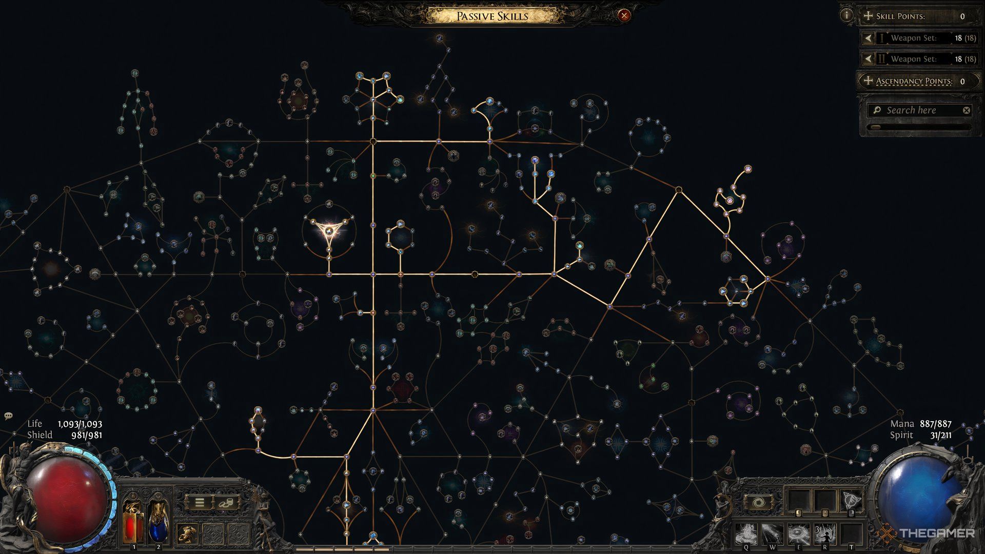 Passive Skill Tree for Cast on Minion Death display in Path of Exile 2.