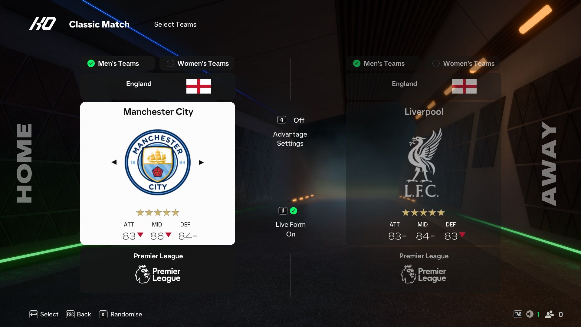 Manchester City in EA Sports FC 25.