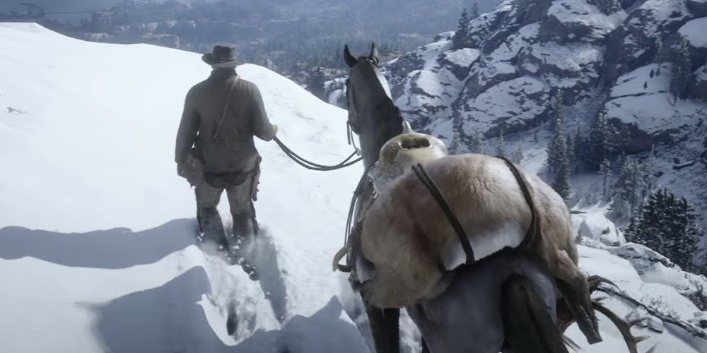 Red Dead Redemption 2's Snow Makes It The Perfect Christmas Game