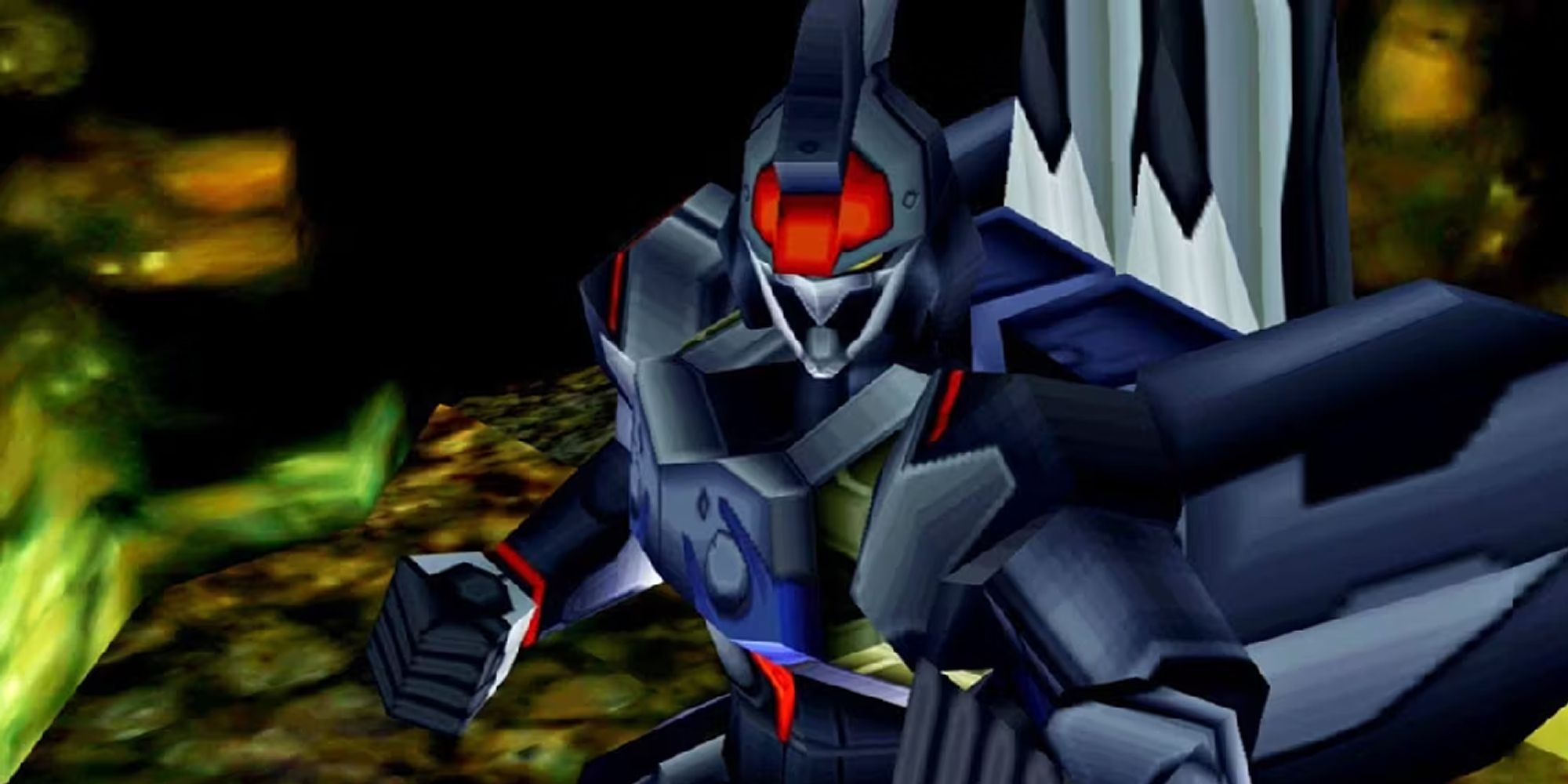 Xenogears image showing A Close Up Of A Mech.