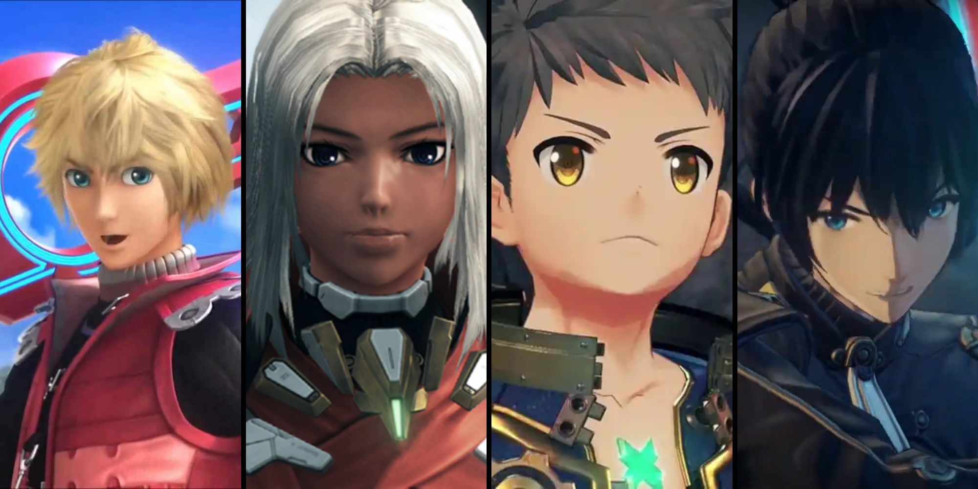 Shulk, Noah, Rex, and Elma From Xenoblade Chronicles