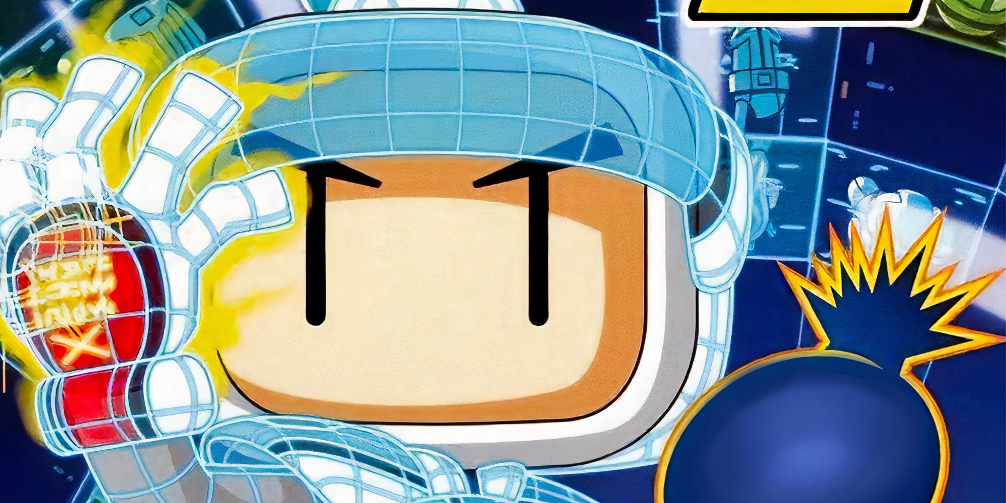 Promo art featuring Bomberman in Bomberman 2