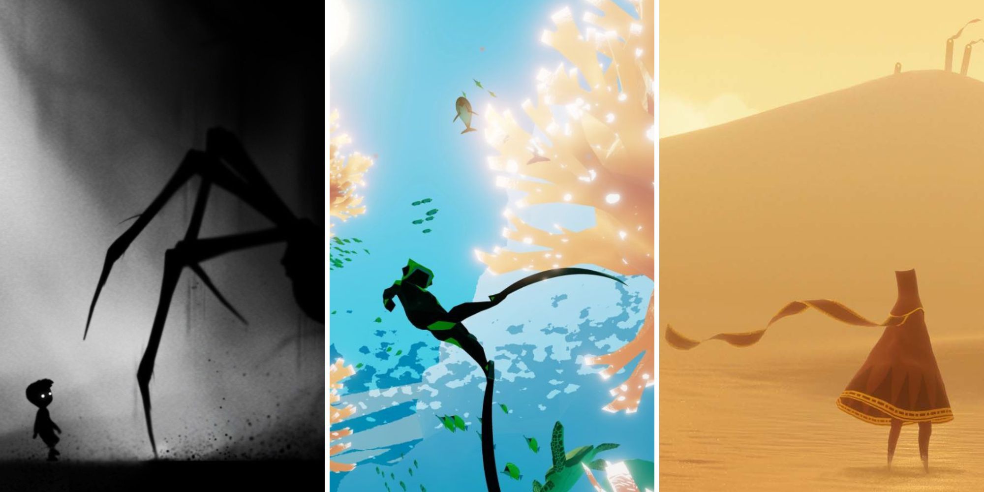 Limbo, Abzu, Journey