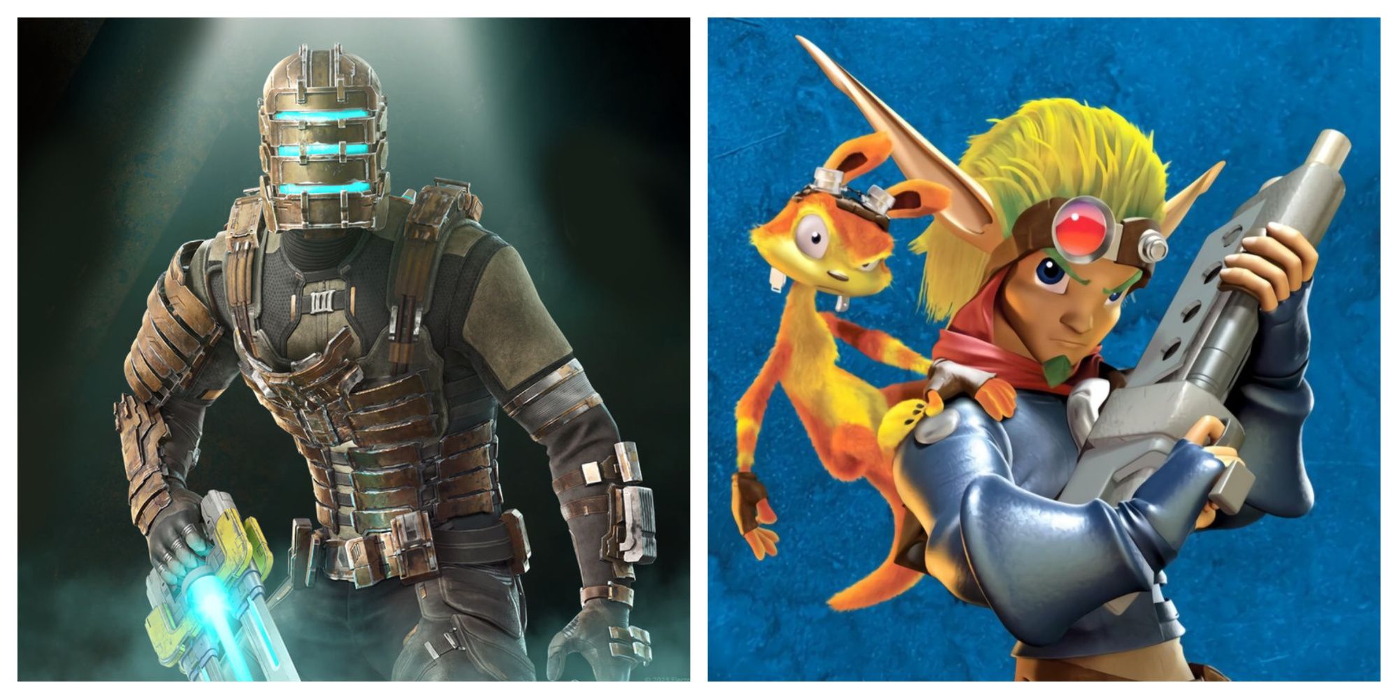 Best Silent Protagonists Who Gained A Voice In Later Games dead space jak and daxter