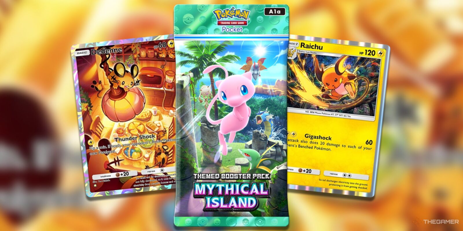 Best Electric Pokemon From Mythical Island In Pokemon TCG Pocket