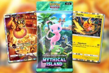 Best Electric Pokemon From Mythical Island In Pokemon TCG Pocket