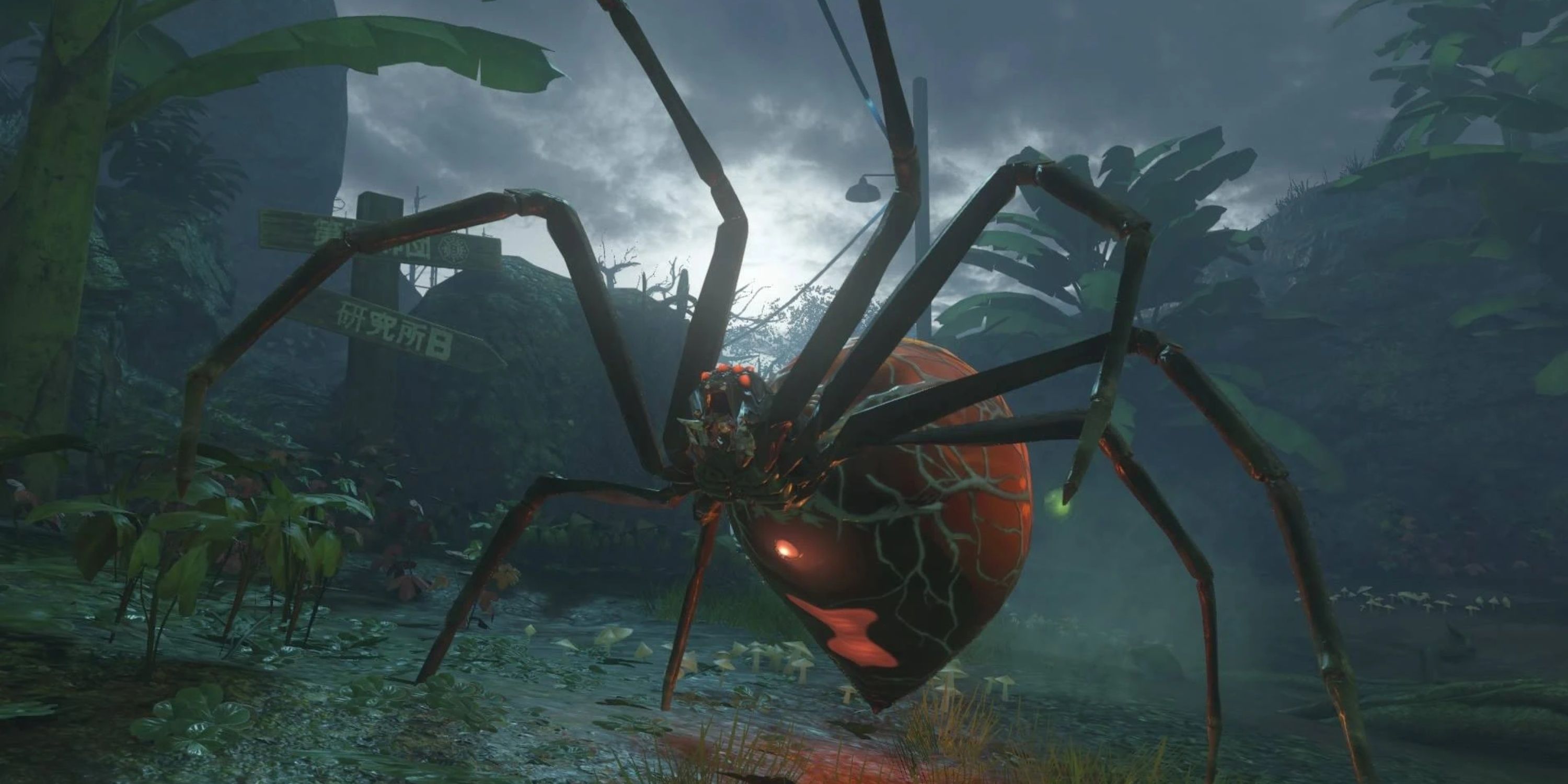 spiders in zetsubou no shima