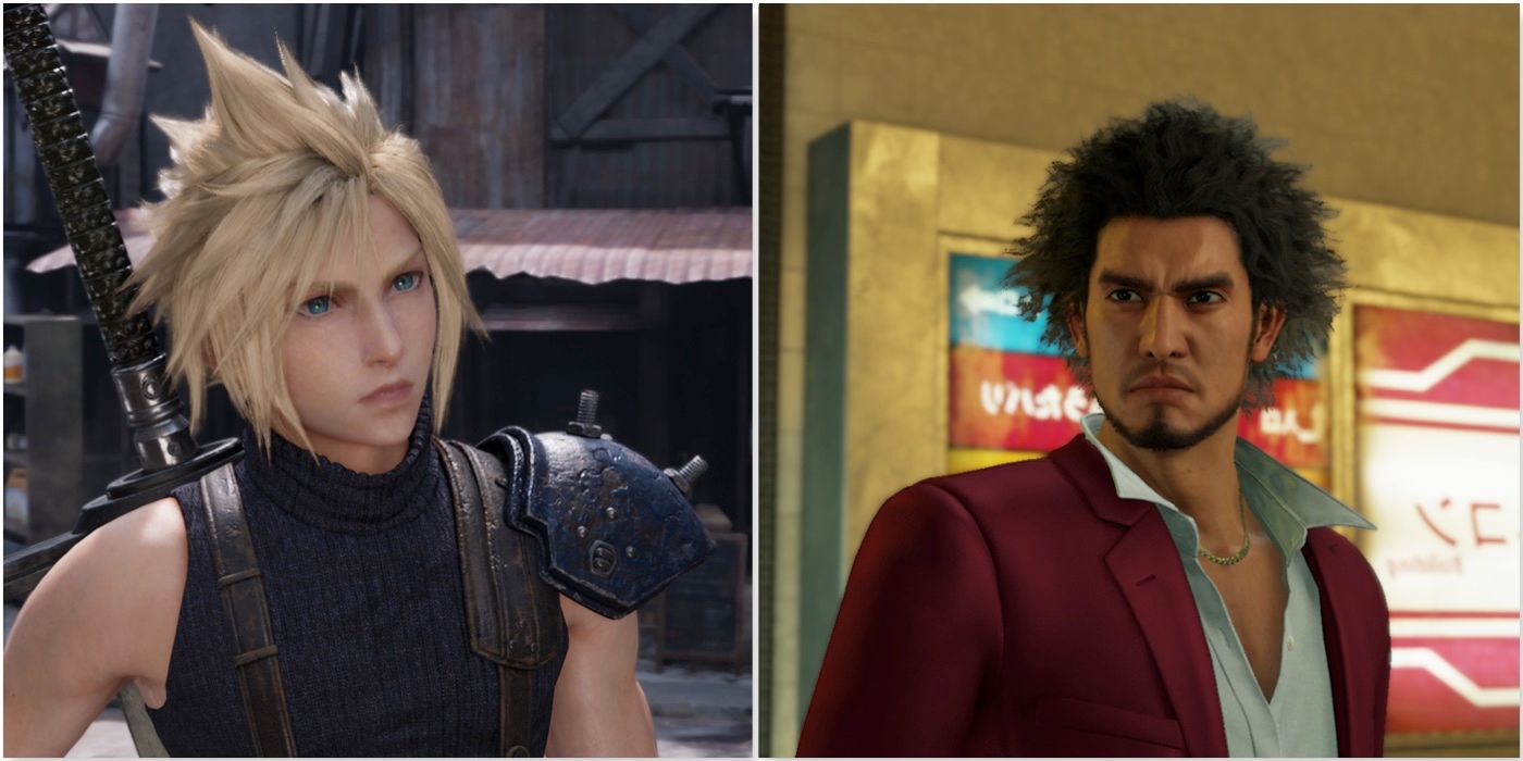 Yakuza Like A Dragon VS Final Fantasy VII Remake