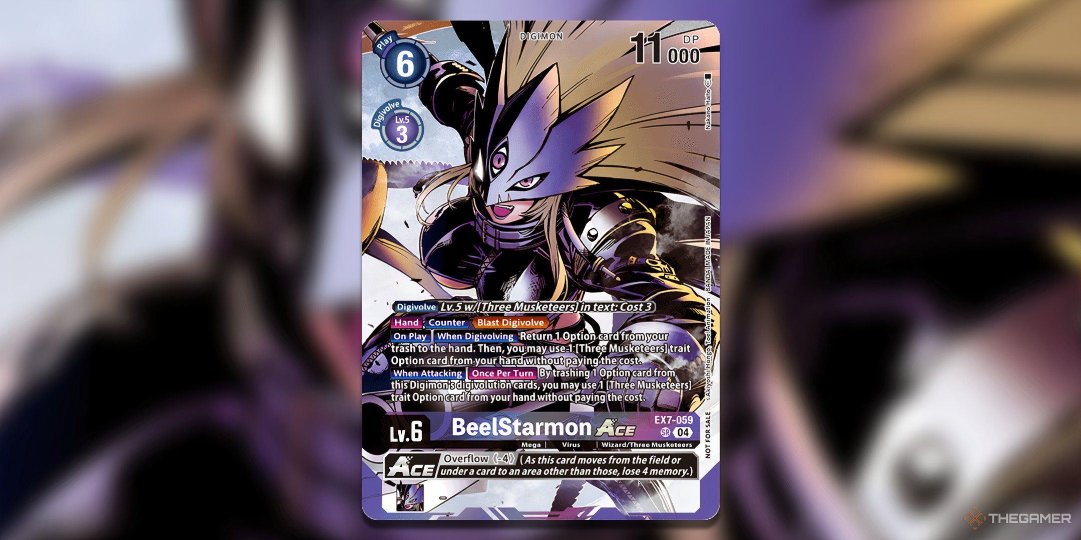 BeelStarmon ACE alternate art from Special Limited Set.