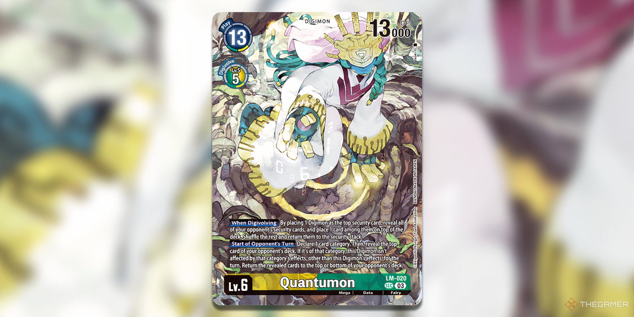 Quantumon alternate art from Special Limited Set.