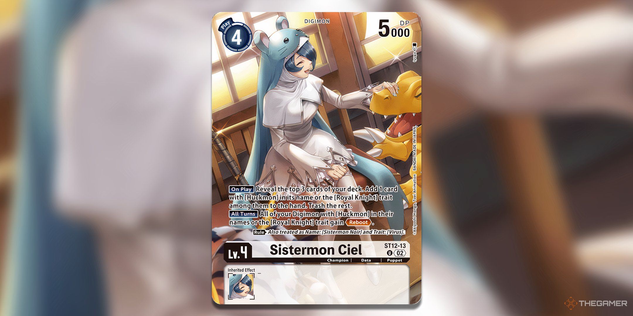 Sistermon Ciel alternate art from Special Limited Set.