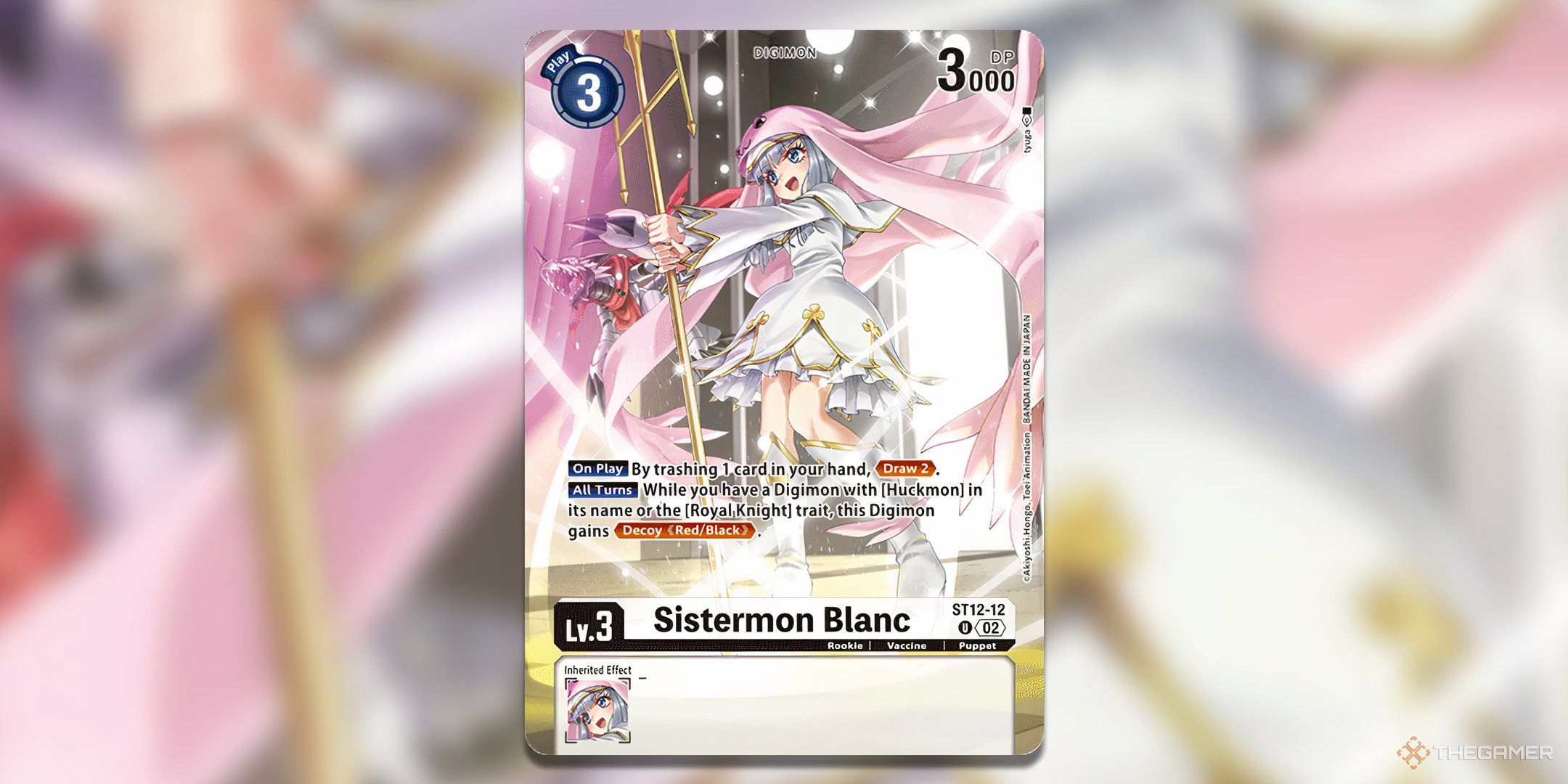 Sistermon Blanc alternate art from Special Limited Set.