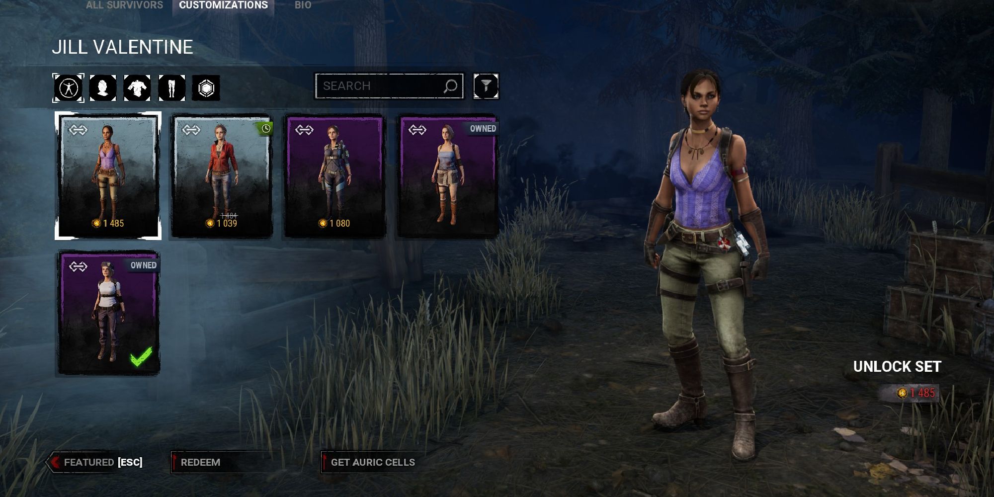 Dead by Daylight Sheva skin for Jill