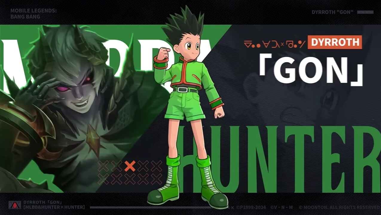 Dyrroth's Gon Hunter X Hunter skin