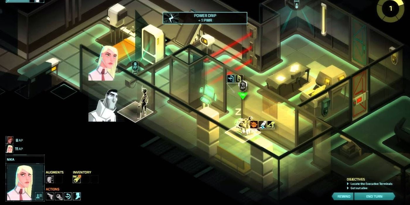 Invisible Inc nika gameplay